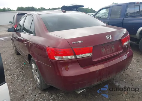 2008 Hyundai Sonata Gls z USA, uszkodzony, nr VIN 5NPET46F28H345979
